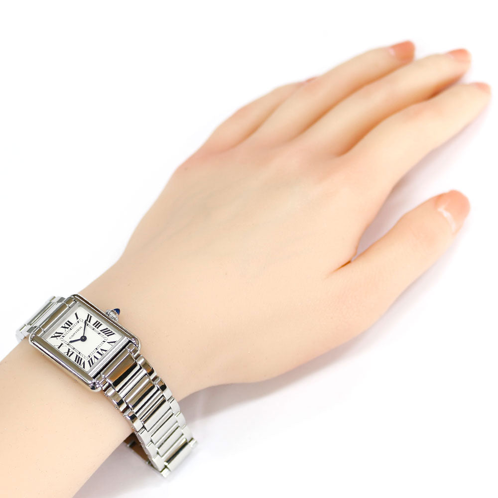 純正 カルティエ タンク マスト LM SSブレスレット カルティエ タンクマスト 中古品A CARTIER カルティエ タンク マストXL