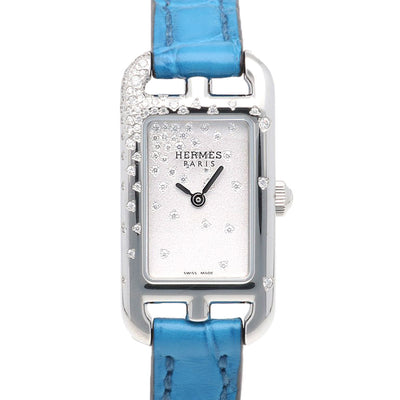 HERMES エルメス ナンタケット 腕時計 ステンレススチール NA2.131