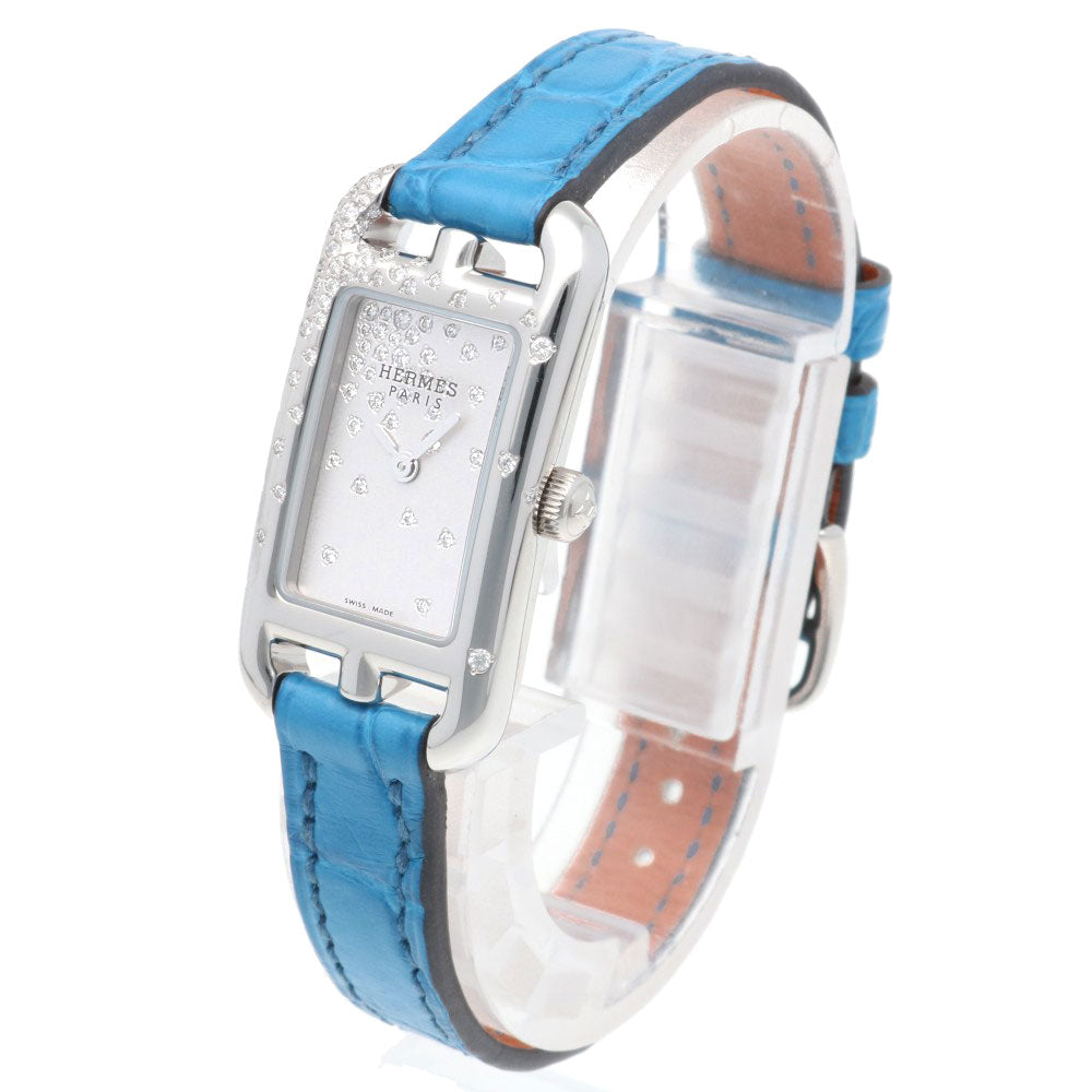 HERMES エルメス ナンタケット 腕時計 ステンレススチール NA2.131