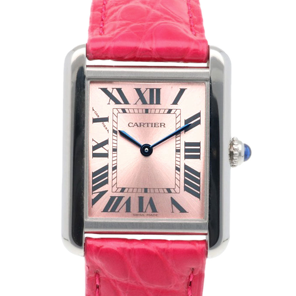 CARTIER カルティエ タンクソロ SM 腕時計 ステンレススチール 3170 