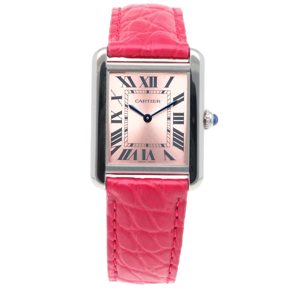 CARTIER カルティエ タンクソロ SM 腕時計 ステンレススチール 3170