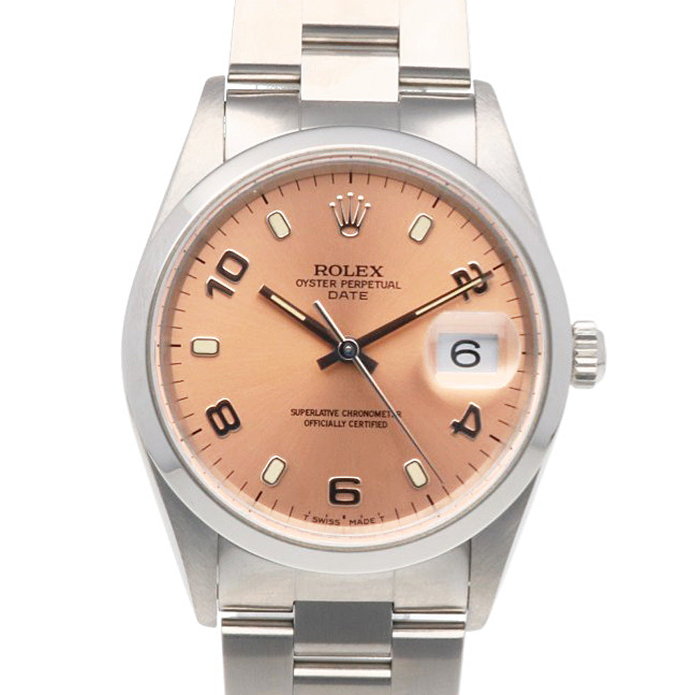 ROLEX ロレックス デイト オイスターパーペチュアル 腕時計 ステンレス 