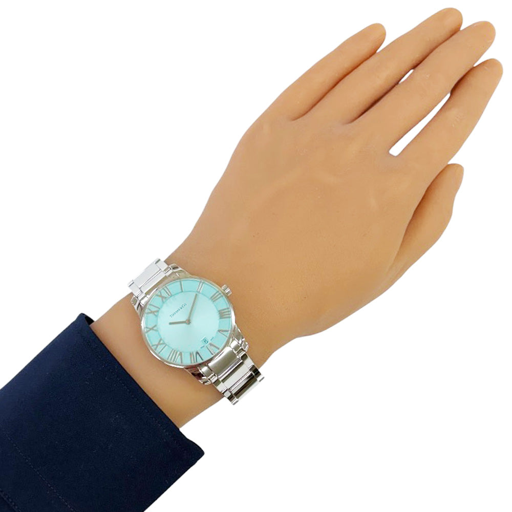 TIFFANY&Co. ティファニー アトラス 2ハンド 腕時計 ステンレス