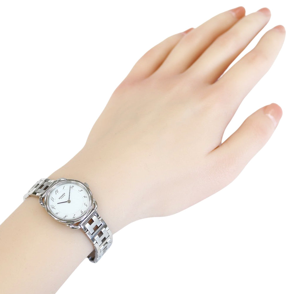 HERMES エルメス アルソー 腕時計 ステンレススチール AR3.210
