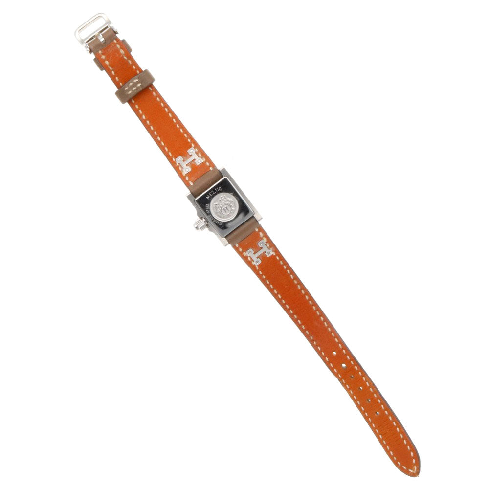 HERMES エルメス ミニ メドール 腕時計 ステンレススチール ME2.110