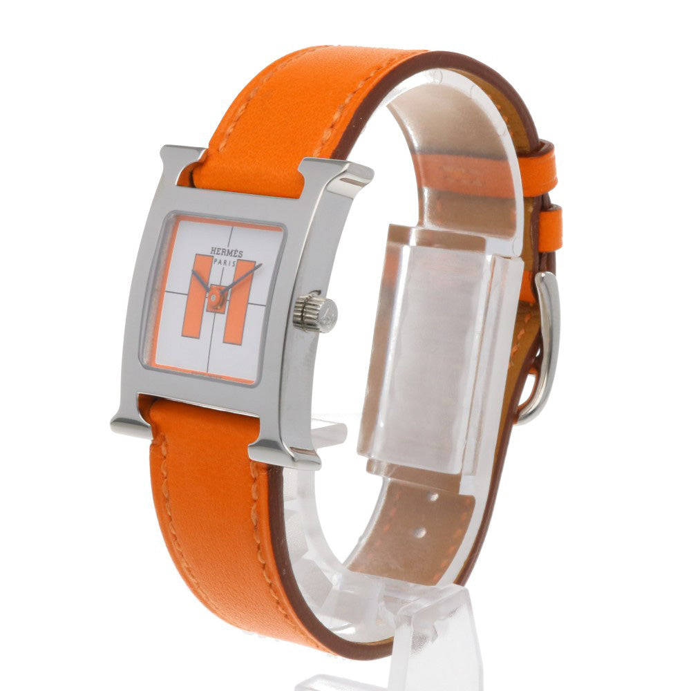 HERMES エルメス Hウォッチ 腕時計 ステンレススチール HH1.210 