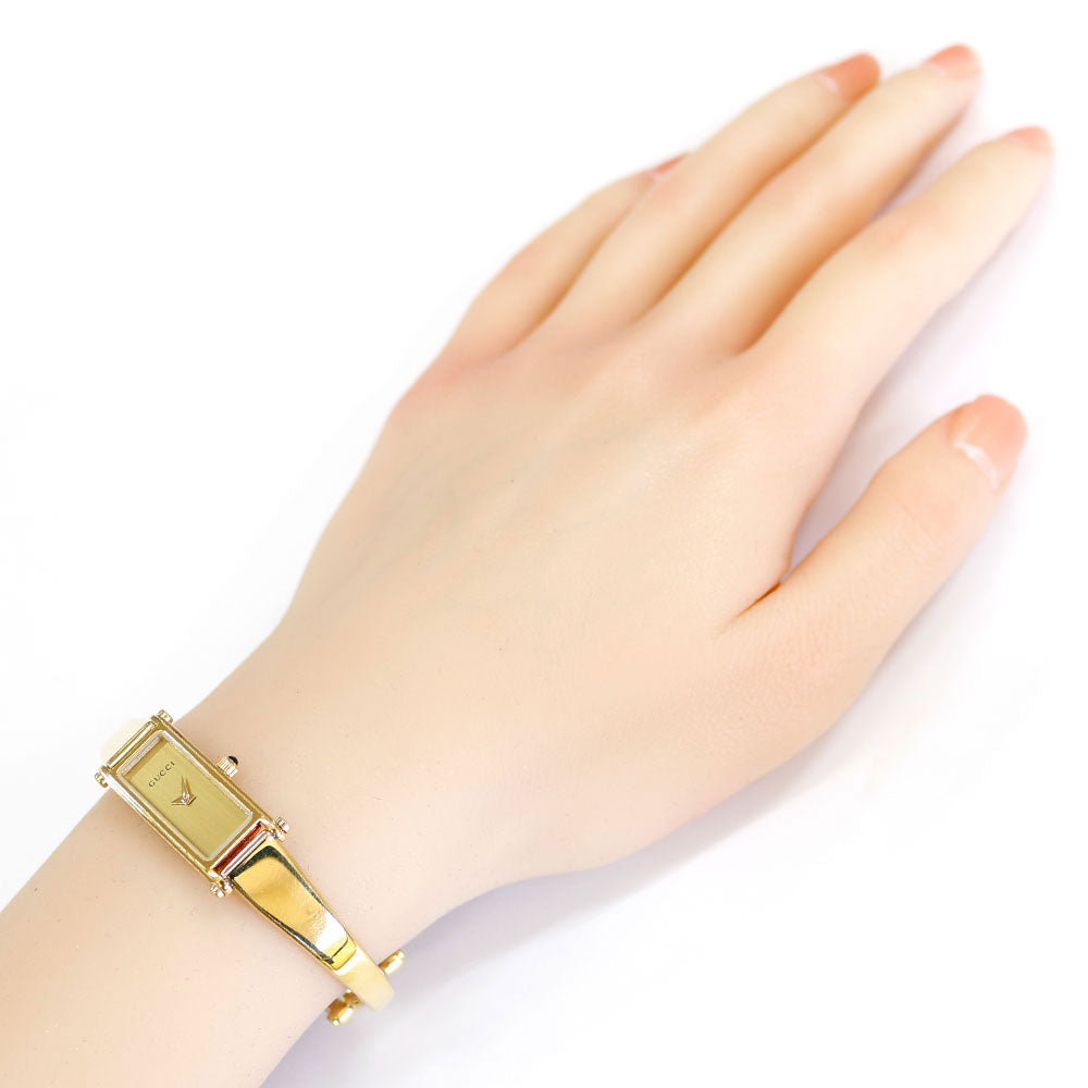 GUCCI グッチ 腕時計 GP 1500L クオーツ レディース 1年保証 中古