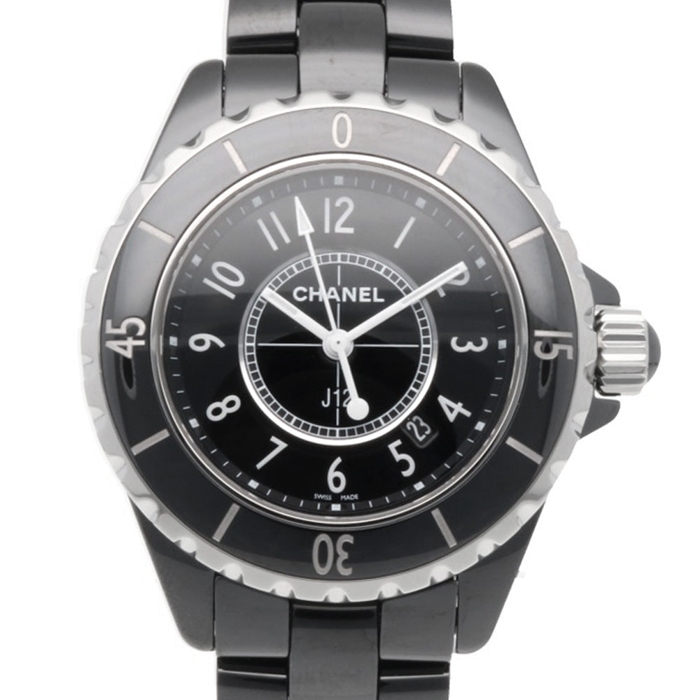 シャネル J12 腕時計 時計 ステンレススチール H0968 クオーツ レディース 1年保証 CHANEL  中古 CHANEL（シャネル） J12 腕時計 時計 ステンレススチール H0968