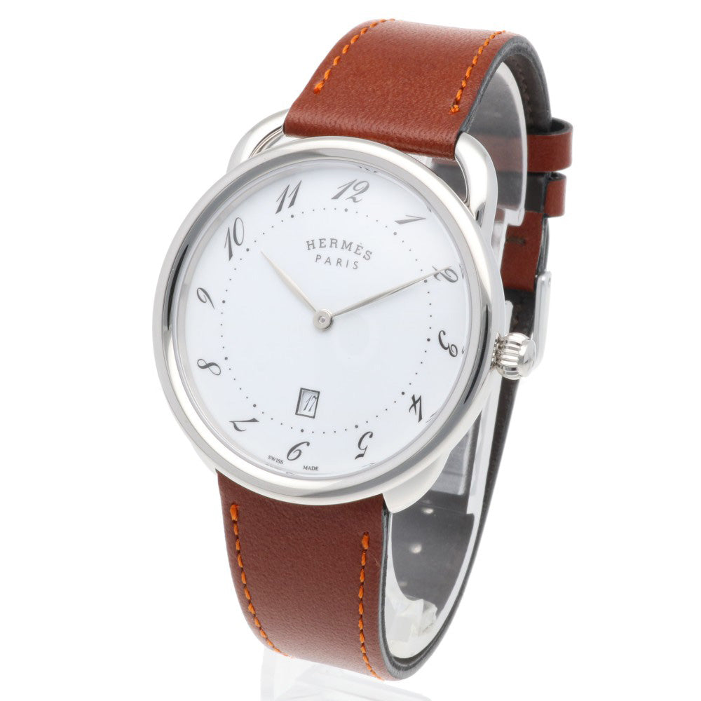HERMES エルメス アルソー 腕時計 ステンレススチール AR7Q.810