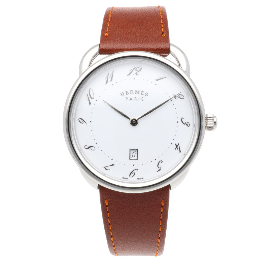 HERMES エルメス アルソー 腕時計 ステンレススチール AR7Q.810