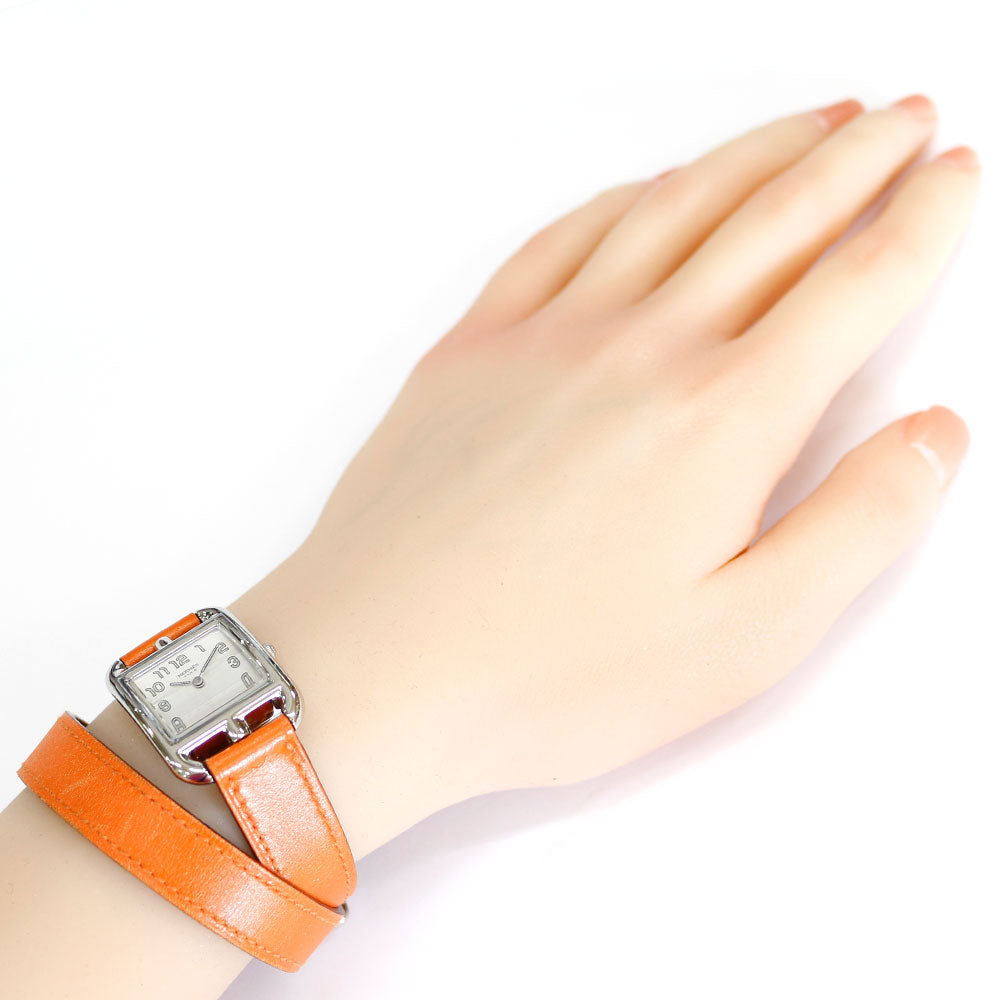 HERMES エルメス ケープコッド 腕時計 ステンレススチール CC1.210