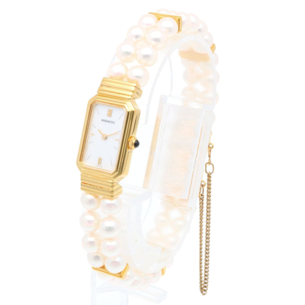 MIKIMOTO ミキモト パールウォッチ 腕時計 GP NS1020PF クオーツ