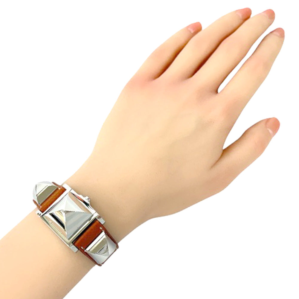 HERMES エルメス メドール 腕時計 ステンレススチール ME3.210