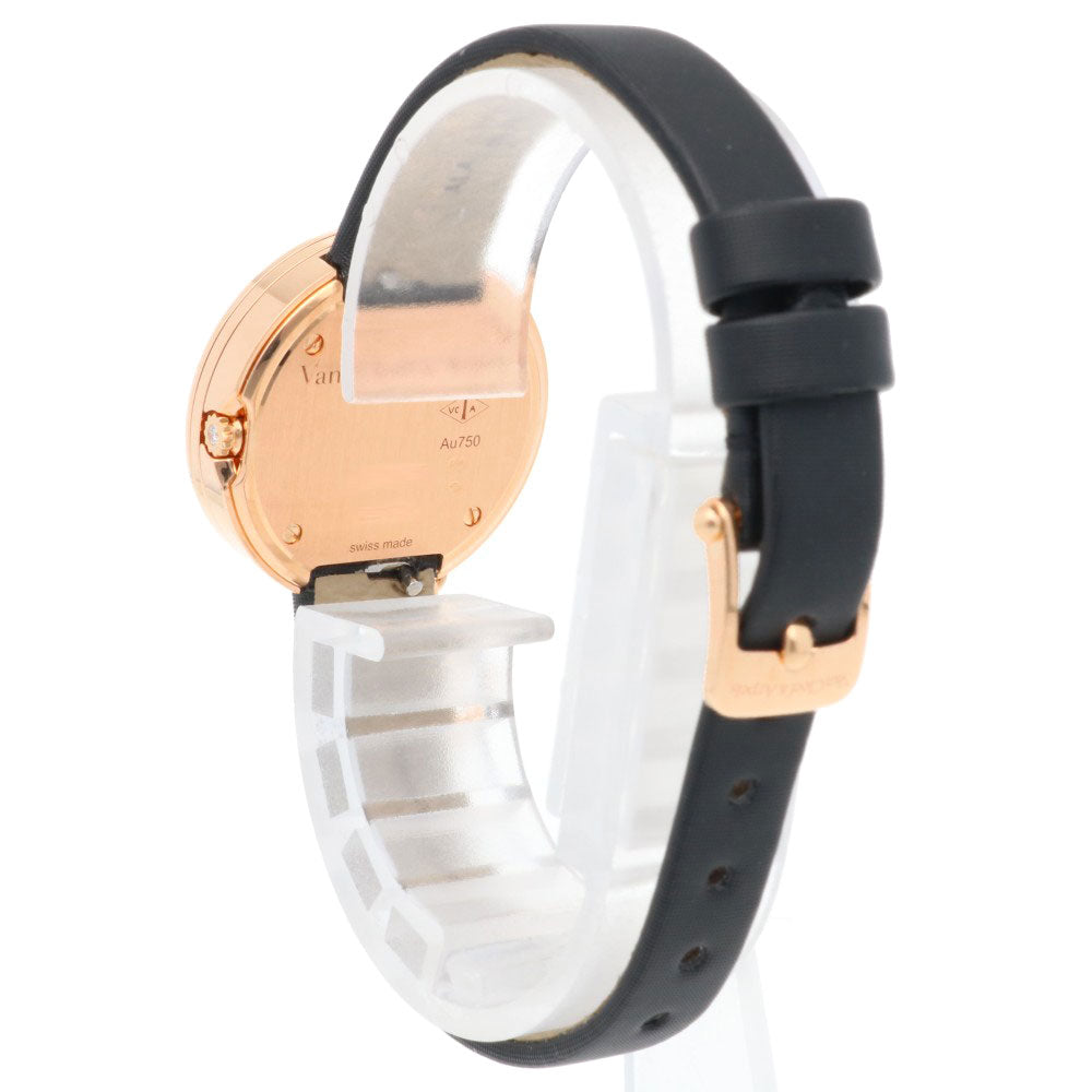 ヴァンクリーフ&amp;アーペル Van Cleef&amp;Arpels チャーム ミニ ウォッチ VCAR029A00 レディース 腕時計 K18WG クォーツ alhambra 90310498 Van Cleef & Arpels - ヴァンクリーフ&アーペル Van Cleef&Arpels