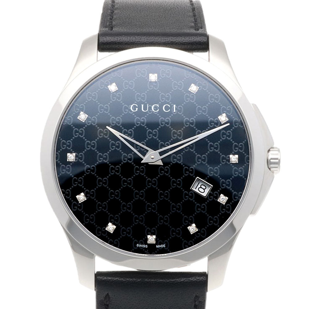 GUCCI グッチ Gタイムレス 腕時計 ステンレススチール 126.3 クオーツ