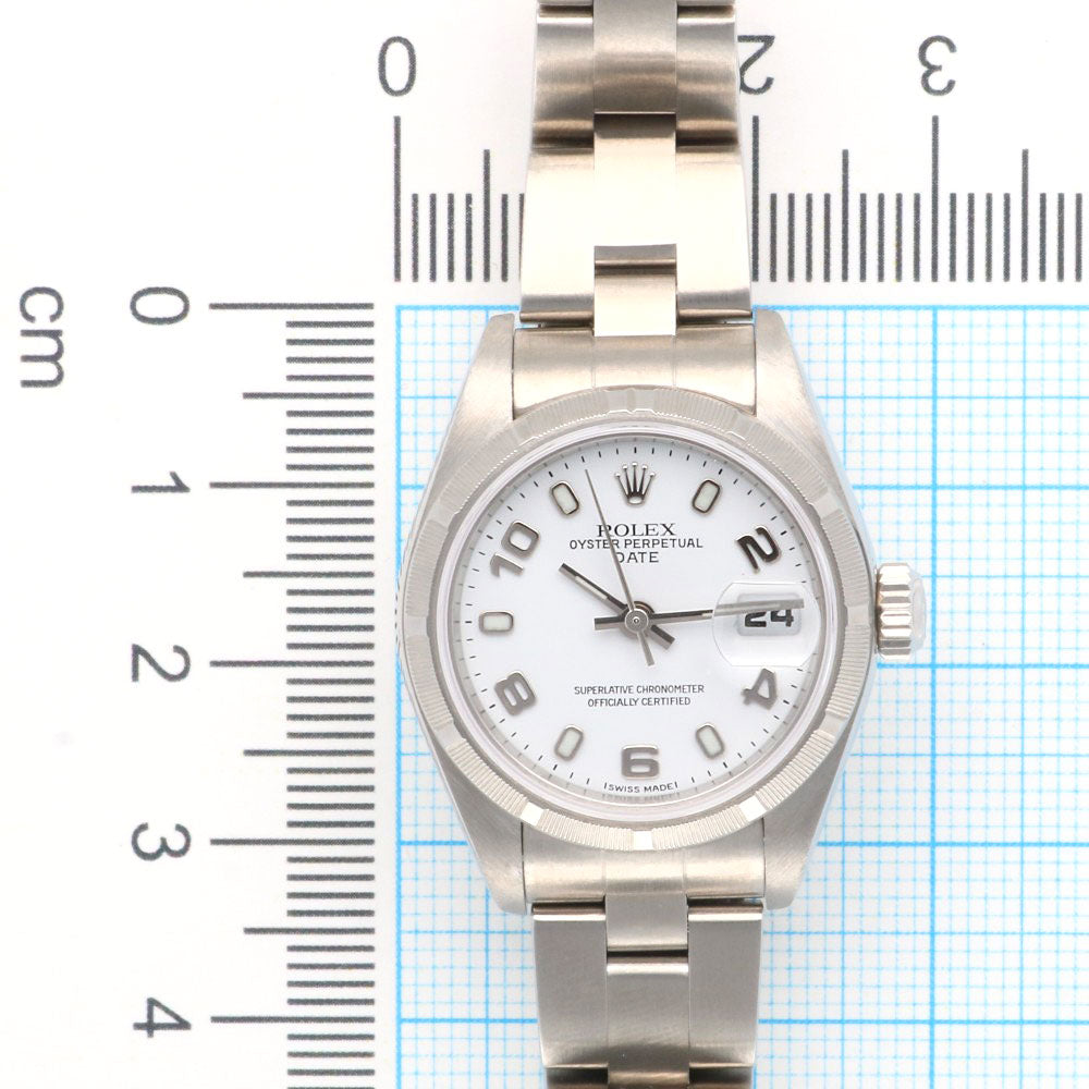 ROLEX ロレックス デイト オイスターパーペチュアル 腕時計 ステンレス 