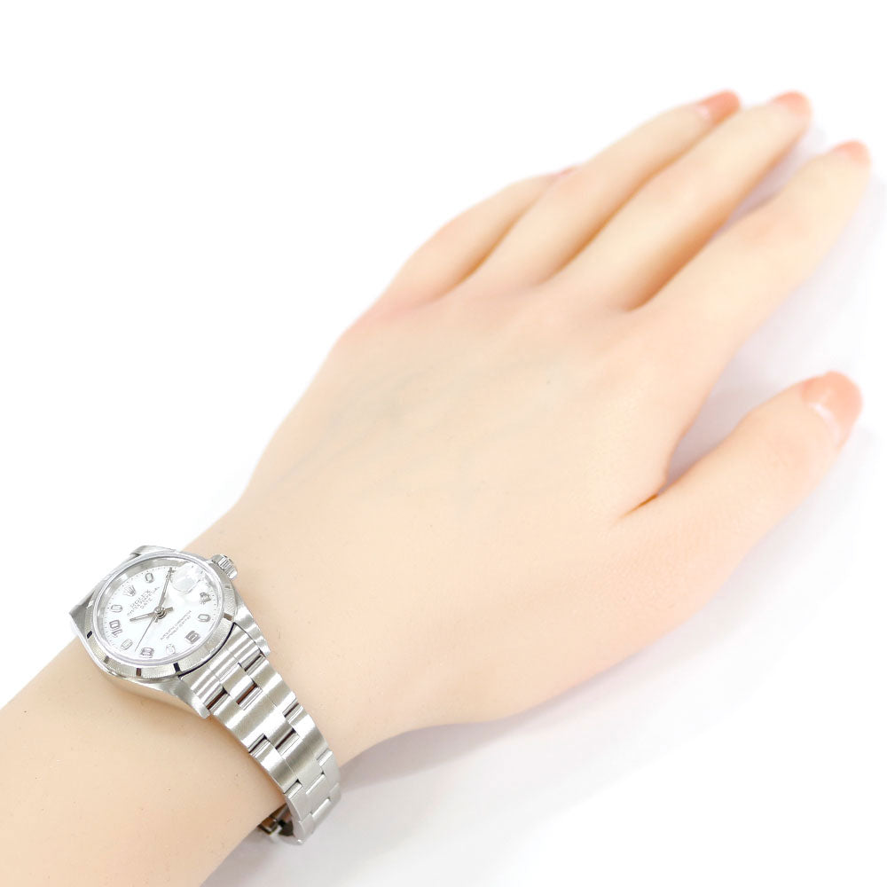 ROLEX ロレックス デイト オイスターパーペチュアル 腕時計 ステンレス