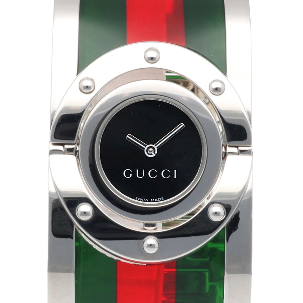 GUCCI グッチ トワール 腕時計 ステンレススチール 112 クオーツ 磨き