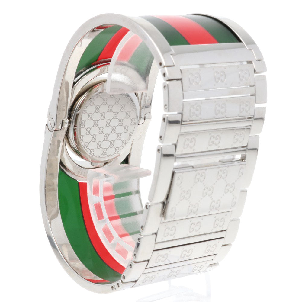 GUCCI グッチ トワール 腕時計 ステンレススチール 112 クオーツ 磨き