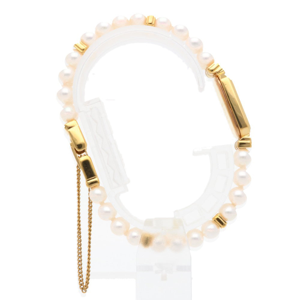 MIKIMOTO ミキモト 腕時計 GP クオーツ 磨き直し済 レディース 1年保証