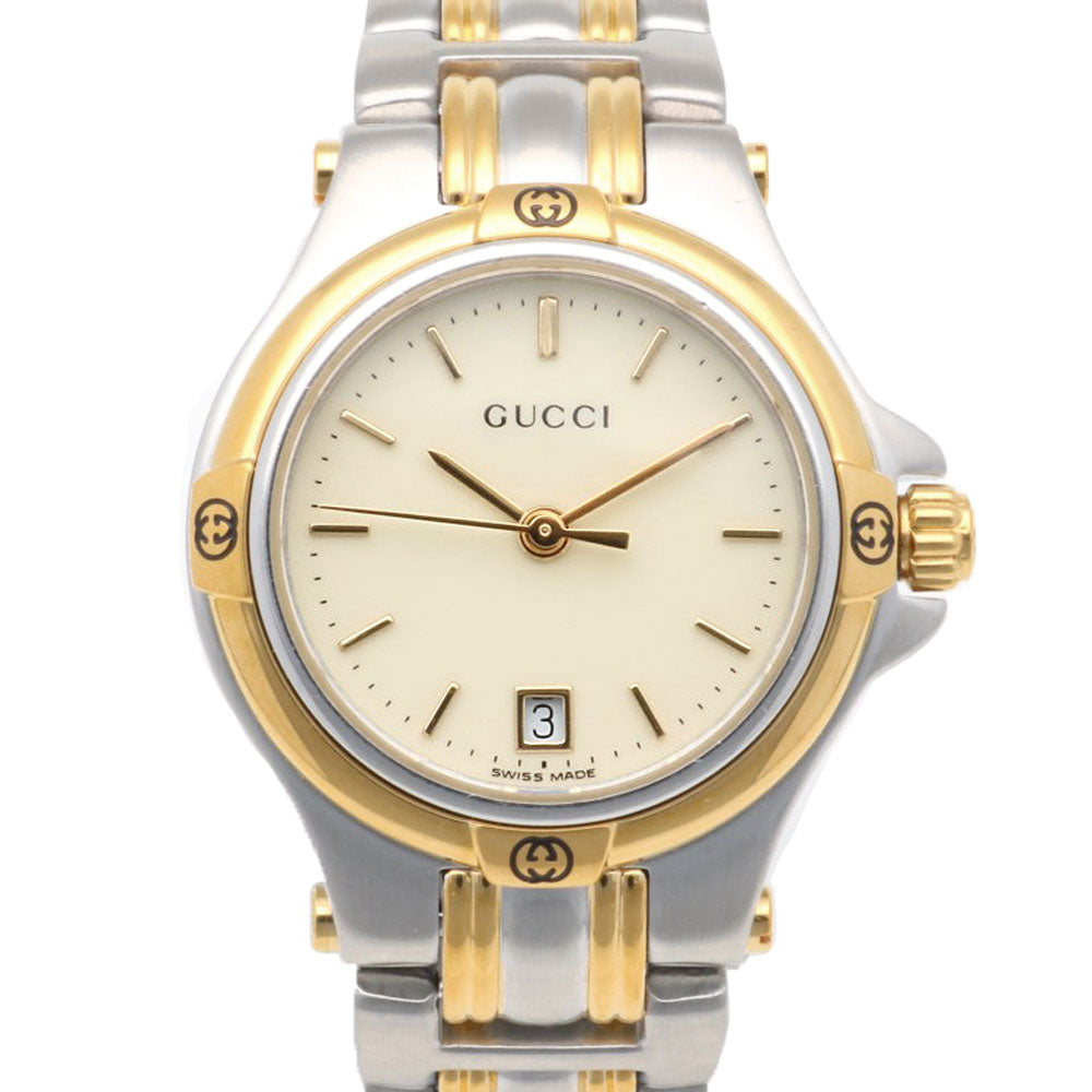 GUCCI グッチ 9040L 時計　レディース　腕時計　クオーツ　不動品 GUCCI グッチ 腕時計 ステンレススチール 9040L クオーツ 磨き直し済