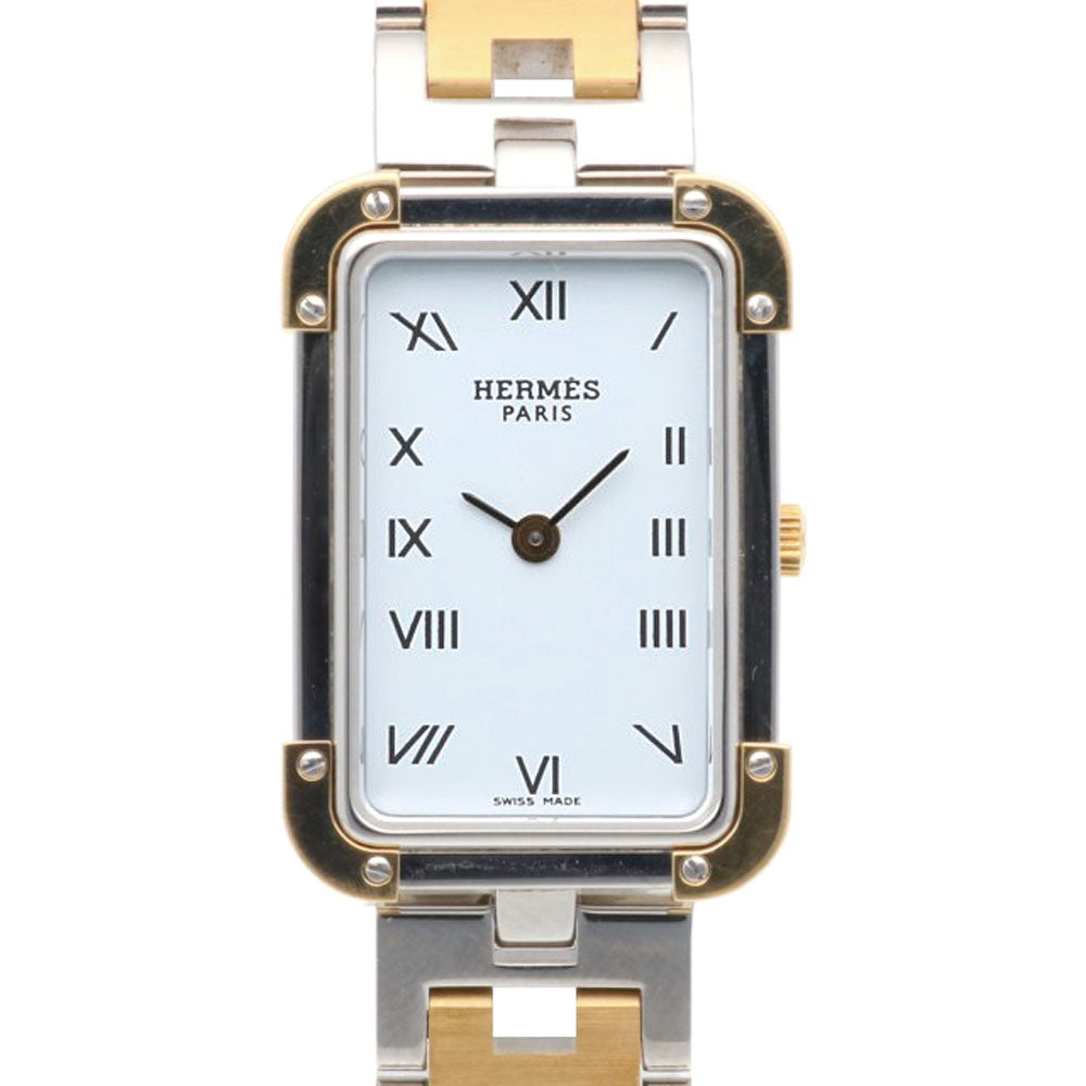 HERMES エルメス クロアジュール 腕時計 ステンレススチール CR1.220