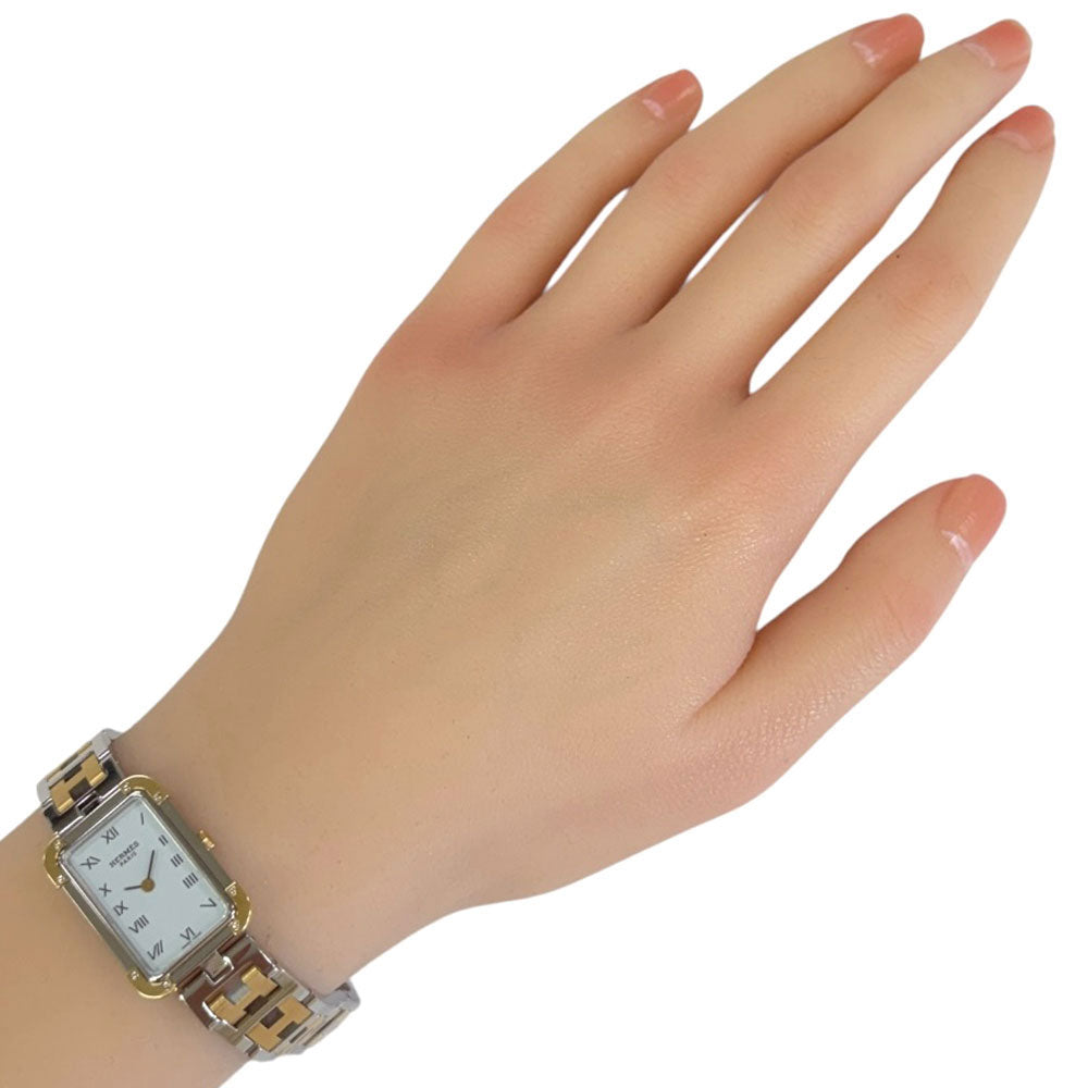 HERMES エルメス クロアジュール 腕時計 ステンレススチール CR1.220