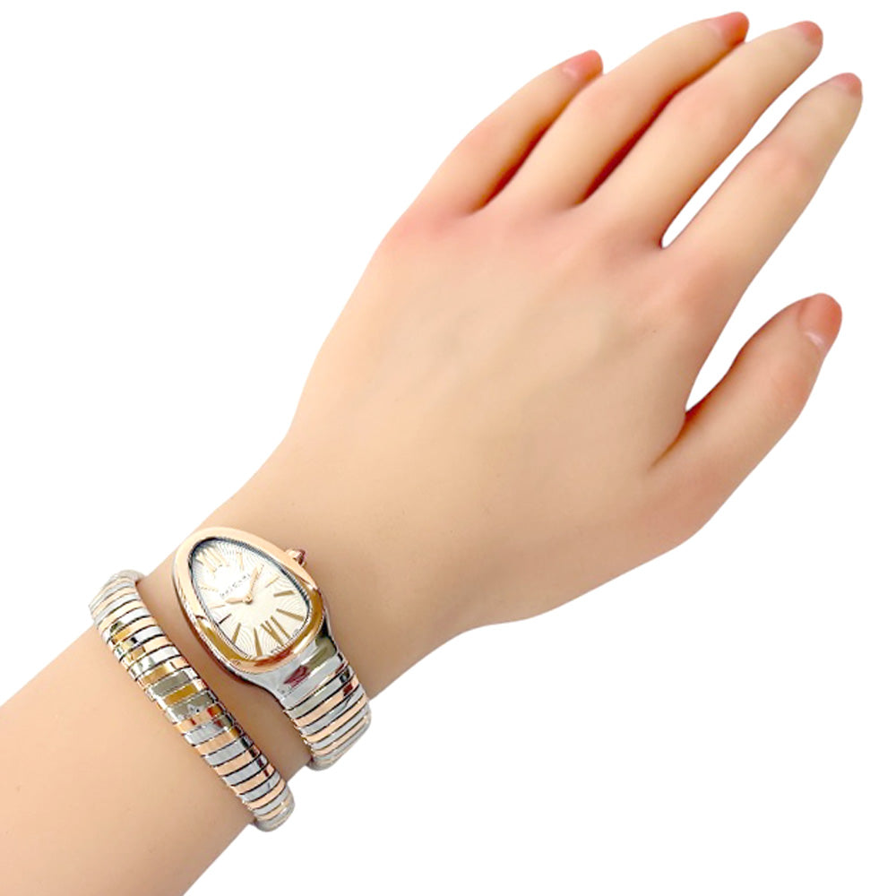 BVLGARI ブルガリ セルペンティ トゥボガス 腕時計 ステンレススチール 