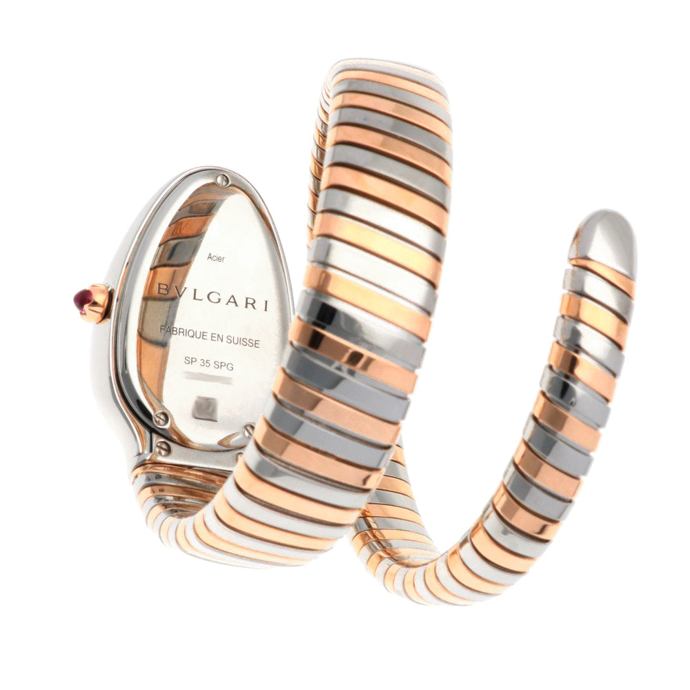 BVLGARI ブルガリ セルペンティ トゥボガス 腕時計 ステンレススチール 