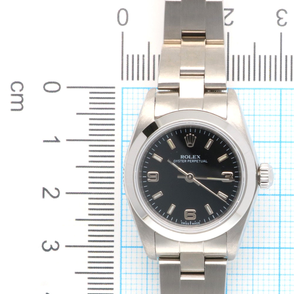 ROLEX Oyster Perpetual Watch Stainless Steel 76080 Automatic