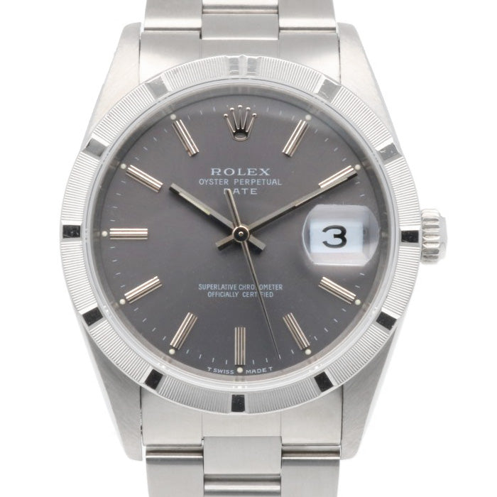 ROLEX ロレックス デイト オイスターパーペチュアル 腕時計 ステンレス