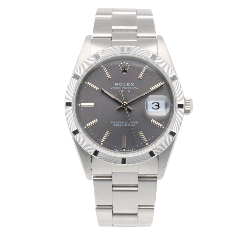 ROLEX ロレックス デイト オイスターパーペチュアル 腕時計 ステンレス