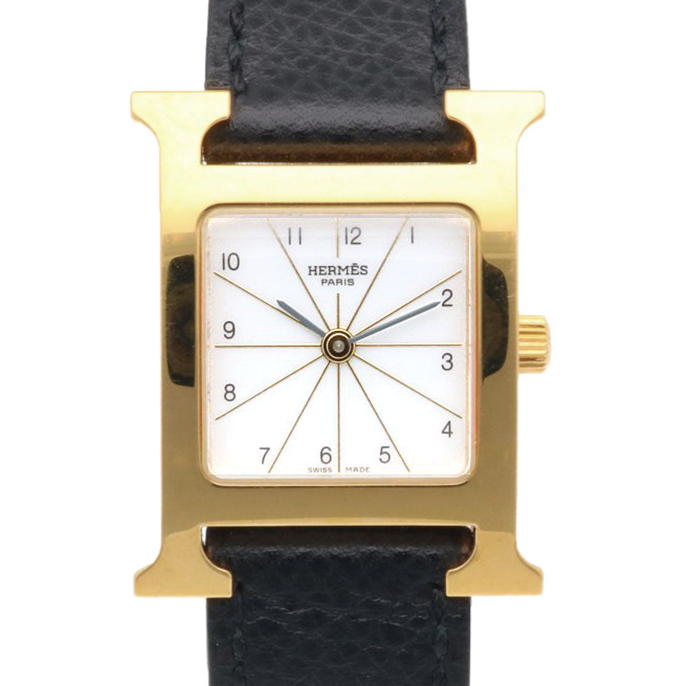 HERMES エルメス Hウォッチ 腕時計 ステンレススチール HH1.201