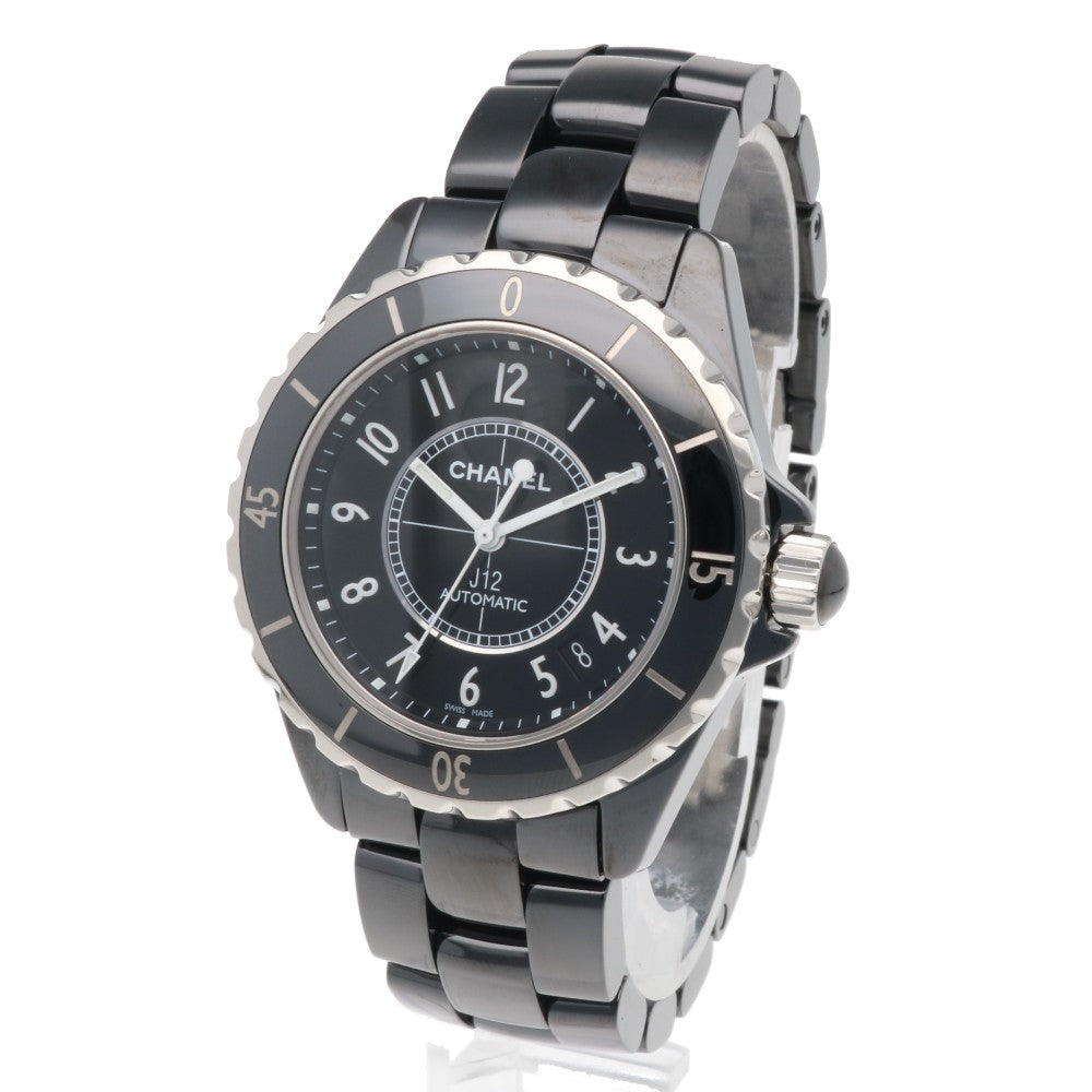 OH済1年保証CHANEL J12 H0685 自動巻　38ミリ　新品同様 CHANEL シャネル J12 腕時計 セラミック H0685 自動巻き