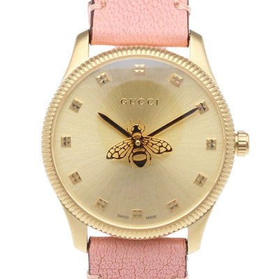 かわいいうさぎさん専用 GUCCI グッチ Gタイムレス126.5 クオーツ時計 GUCCI グッチ Gタイムレス 腕時計 GP 126.5 クオーツ レディース 1年