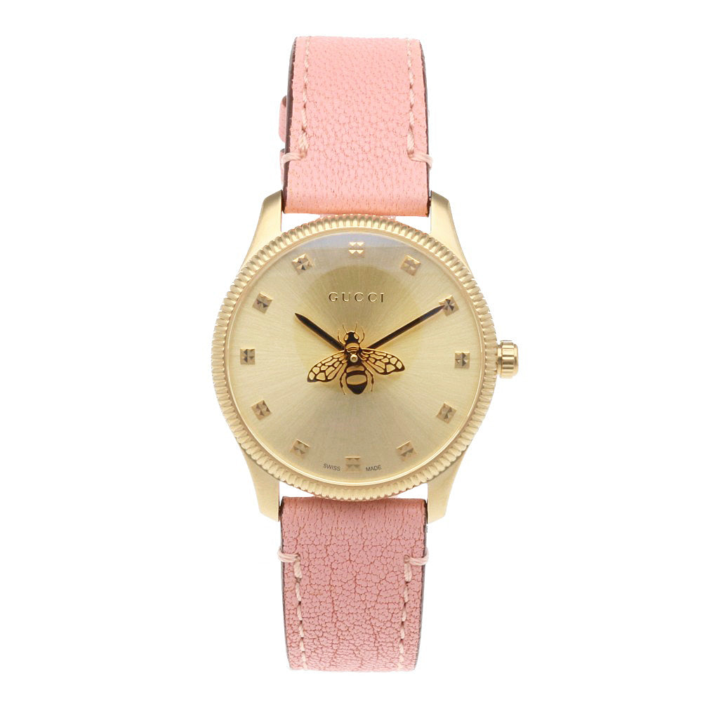GUCCI グッチ Ｇタイムレス レディースウォッチ 126.5 GUCCI グッチ Gタイムレス 腕時計 GP 126.5 クオーツ レディース 1年