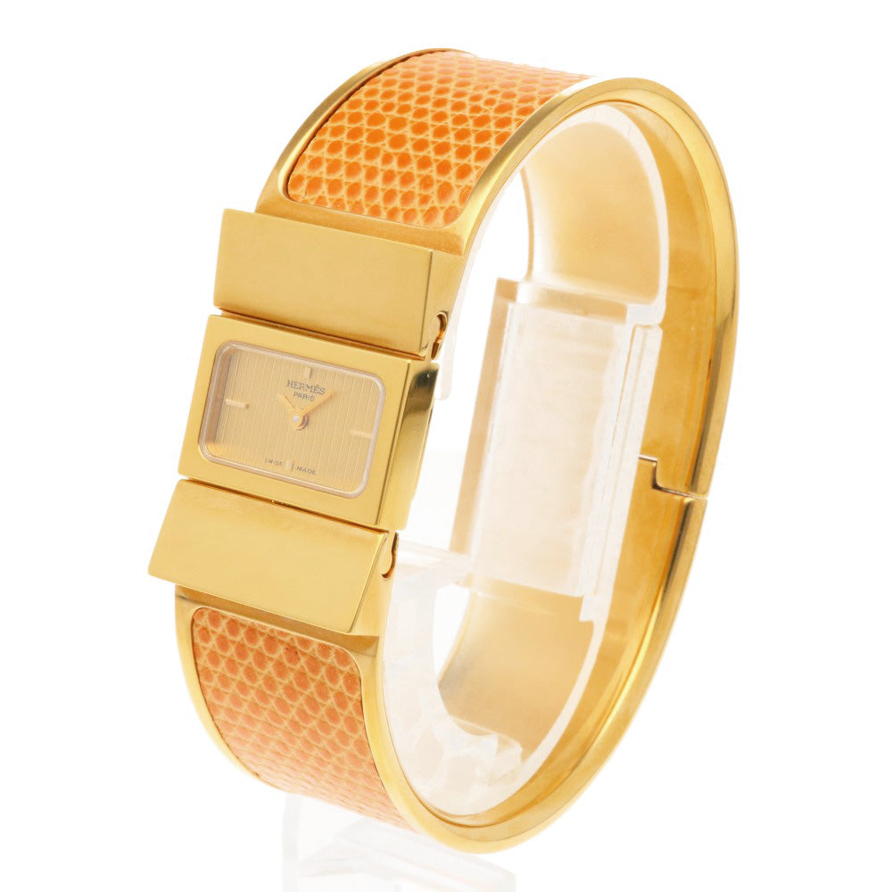 HERMES エルメス ロケ 腕時計 GP L01.201 クオーツ レディース 1年保証