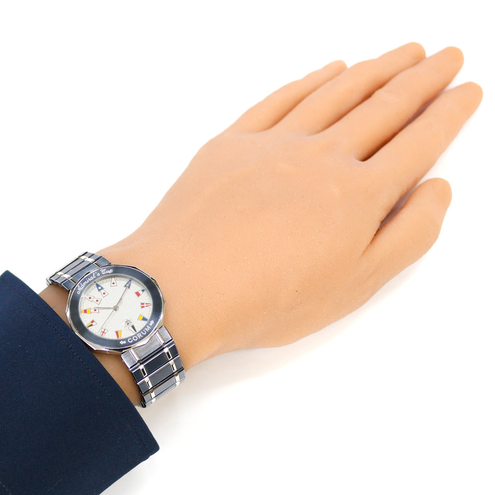 CORUM コルム アドミラルズカップ 腕時計 ステンレススチール 99.810