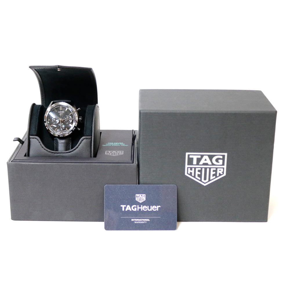 TAG HEUER タグホイヤー カレラ ジャパンブラックカプセル H02 腕時計
