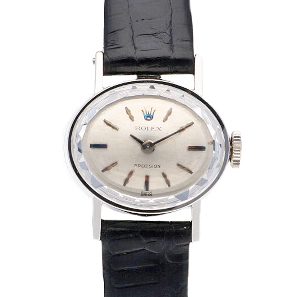 ROLEX 2635 プレシジョン K18 WG 750 手巻き 腕時計 稼動品 ROLEX】ロレックス プレシジョン 腕時計 2635 手巻き