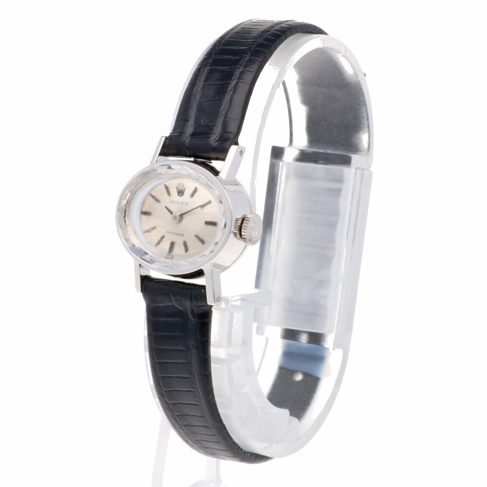 ROLEX 2635 プレシジョン K18 WG 750 手巻き 腕時計 稼動品 ROLEX 2635