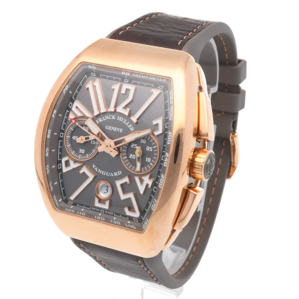 FRANCK MULLER フランクミュラー ヴァンガード 腕時計 18金 K18ピンク