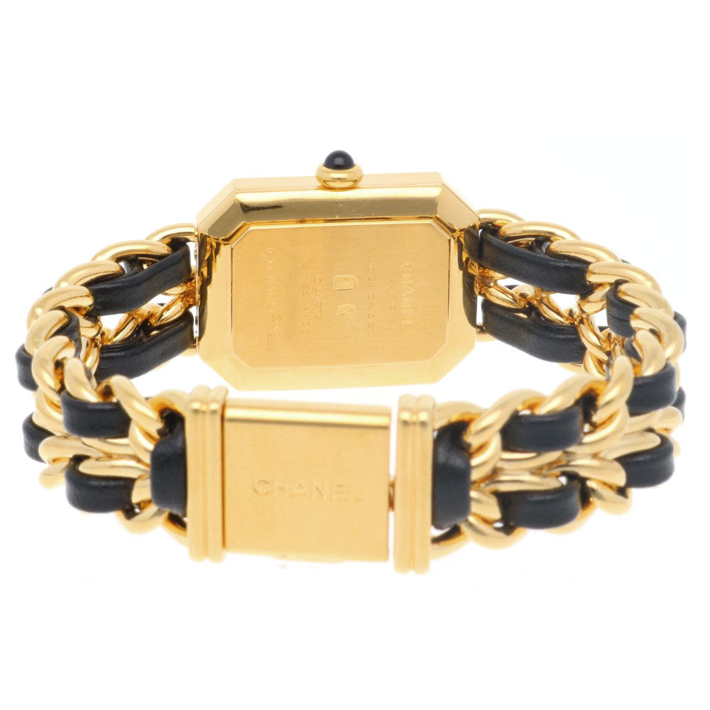 CHANEL シャネル プルミエール S 腕時計 GP H0001 クオーツ レディース  
