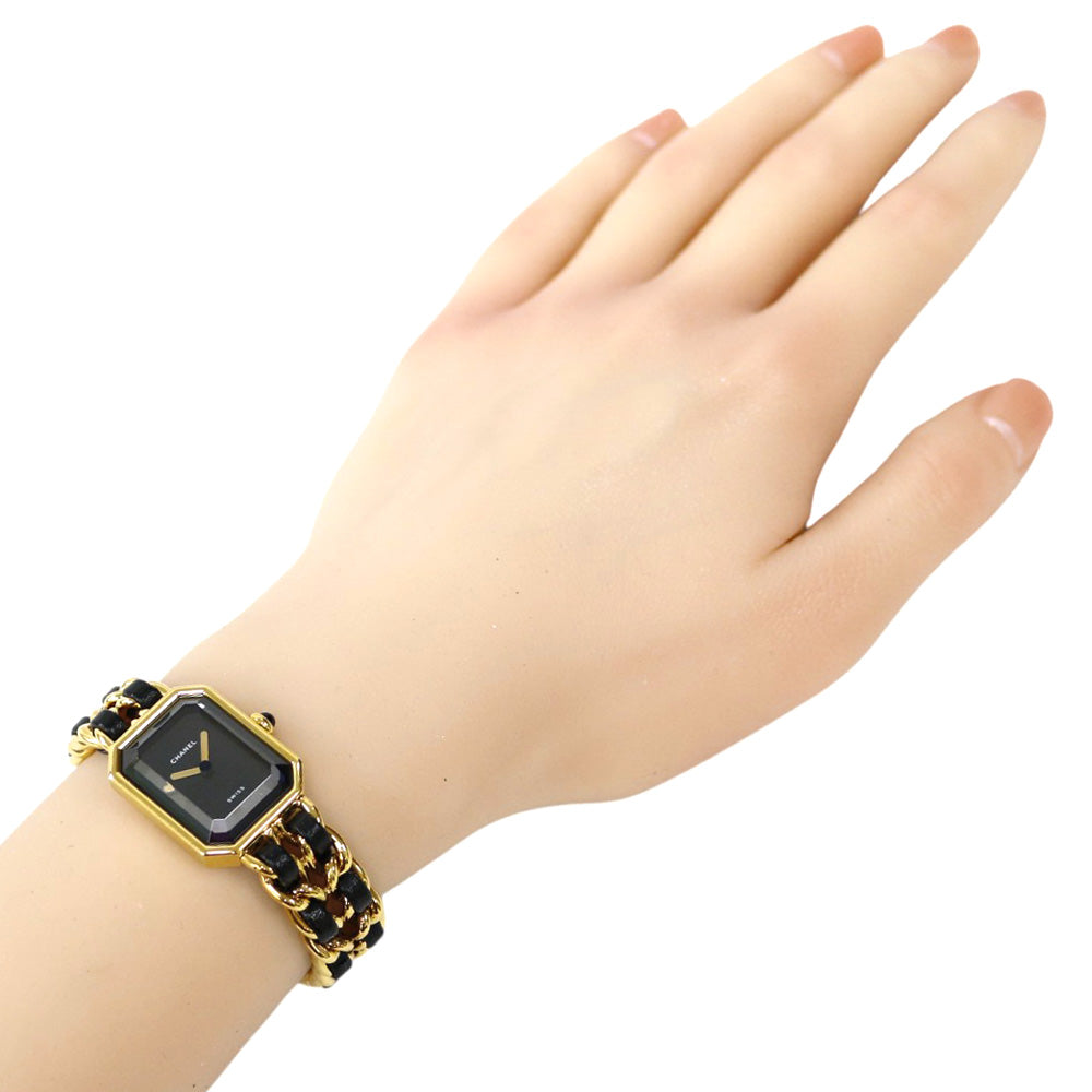 CHANEL シャネル プルミエール S 腕時計 GP H0001 クオーツ