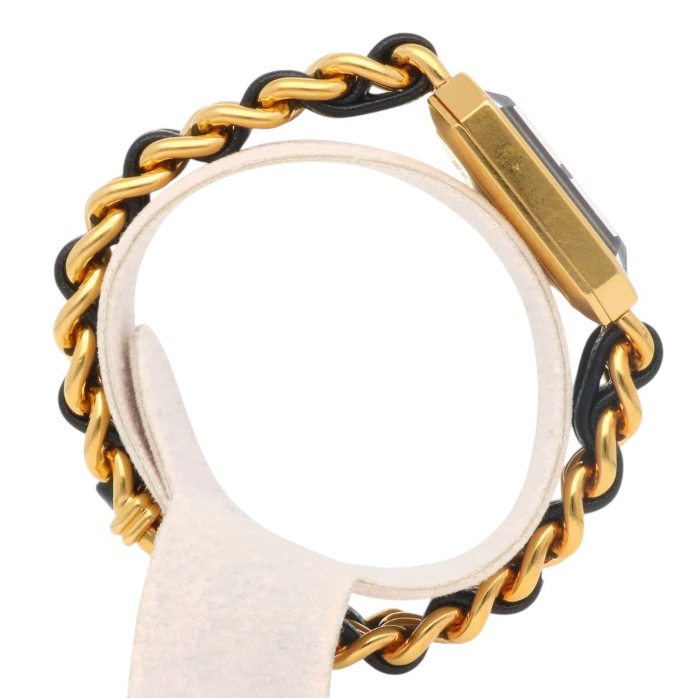 CHANEL シャネル プルミエール S 腕時計 GP H0001 クオーツ レディース