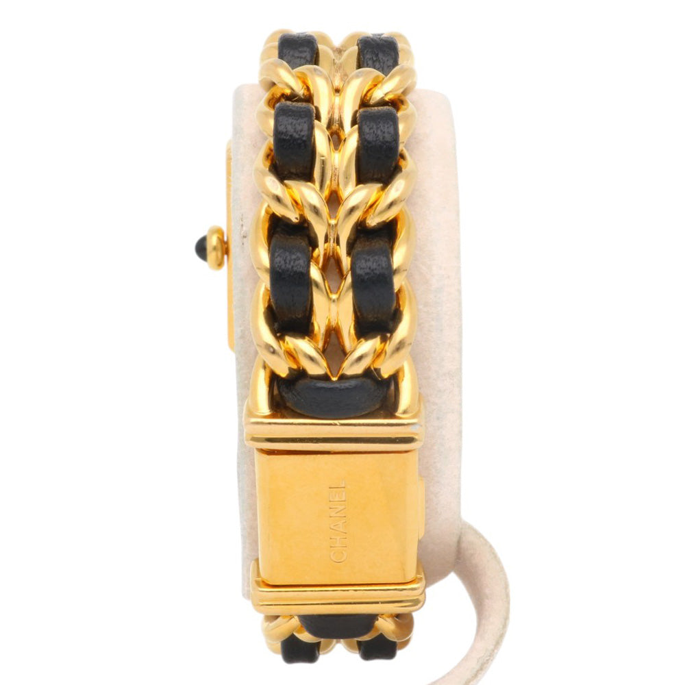 CHANEL シャネル プルミエール S 腕時計 GP H0001 クオーツ レディース  