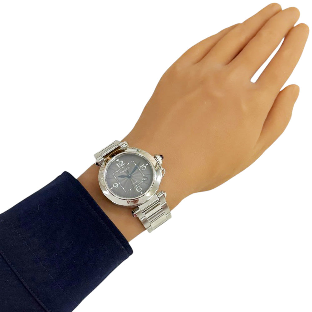 CARTIER カルティエ パシャ ドゥ カルティエ 腕時計 ステンレス