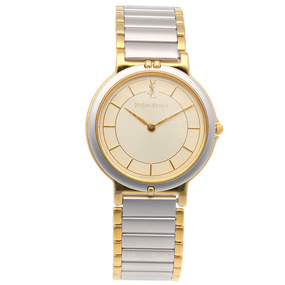 YVES SAINT LAURENT イヴ・サンローラン 腕時計 ステンレススチール