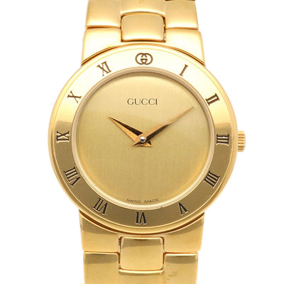 GUCCI Gucci watch GP 3300.2.L quartz ladies 1 year warranty used