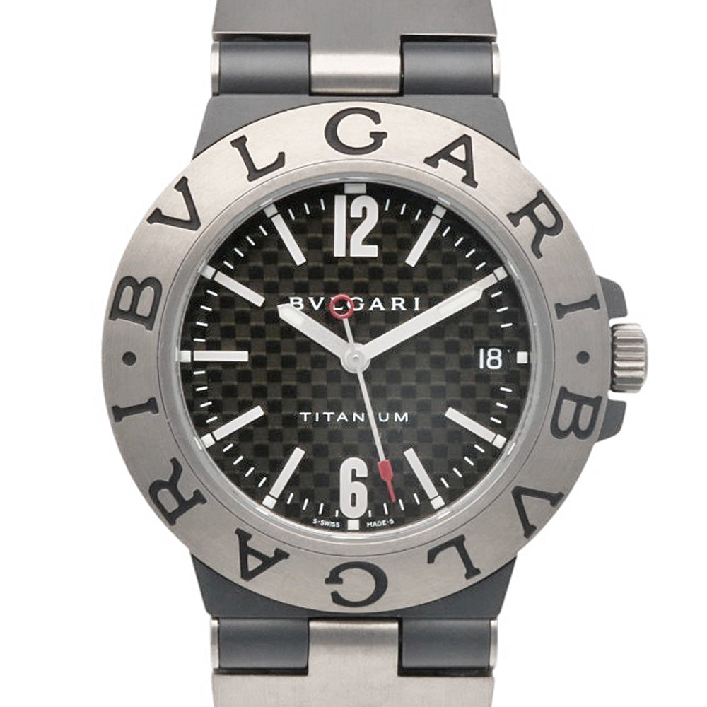 BVLGARI ブルガリ ディアゴノ チタニウム 腕時計 チタン TI38TR 自動